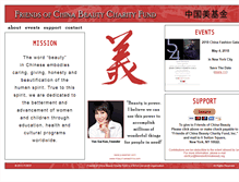 Tablet Screenshot of friendsofchinabeauty.org